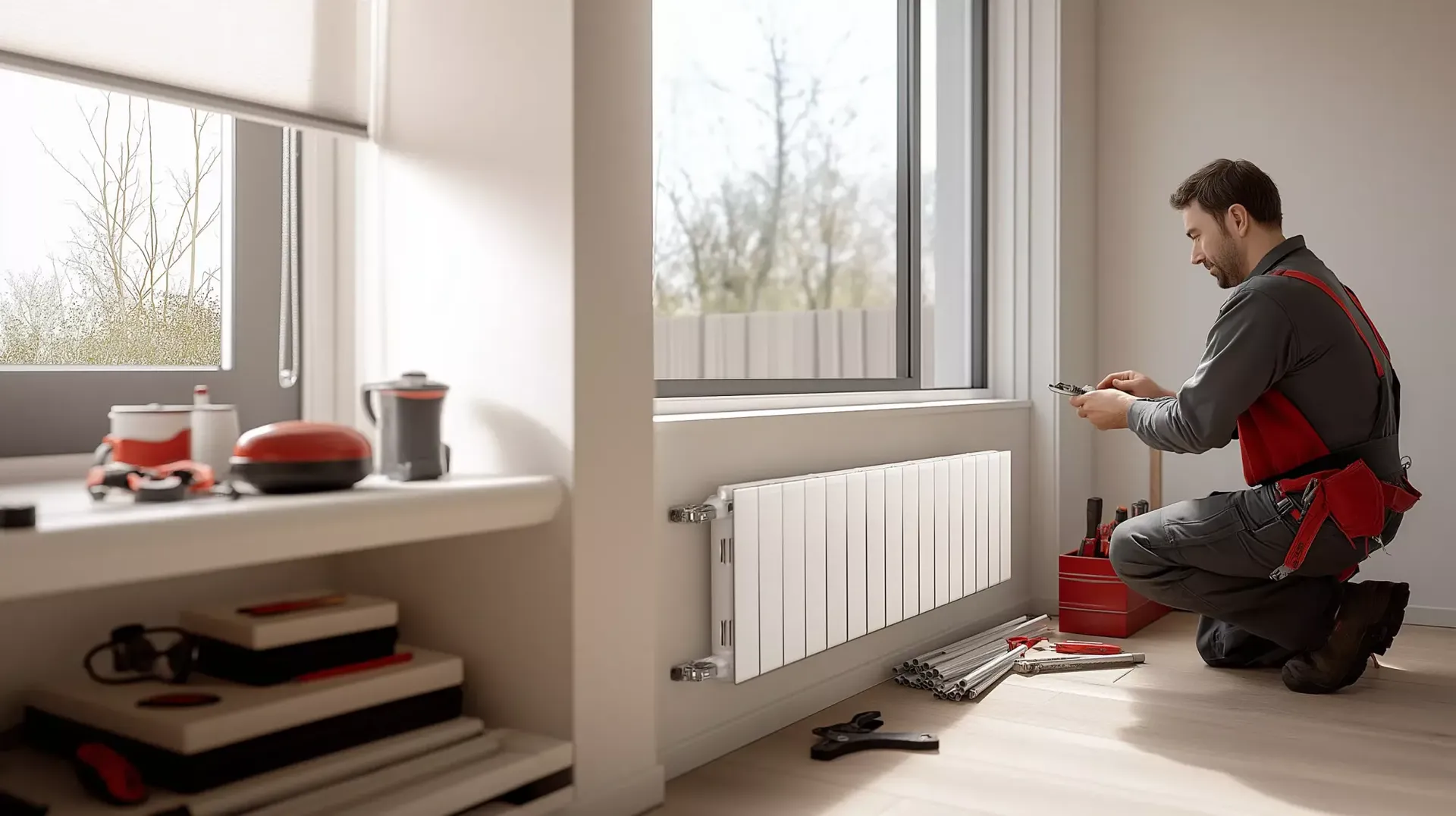 Radiatoru nomaiņa Rīgā: projekts, aprīkojums un montāža